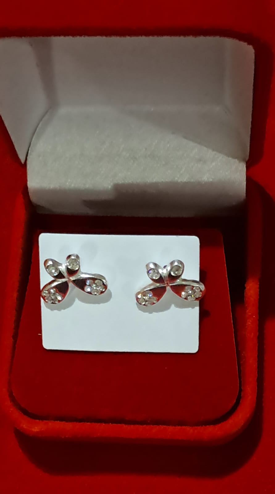 Brincos prata 925 borboleta